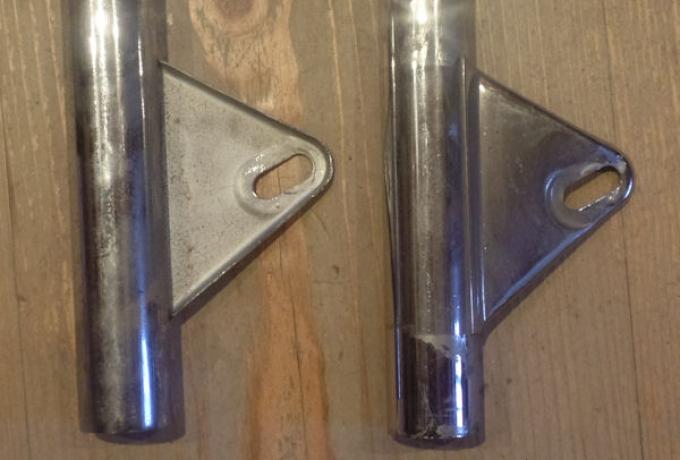 Norton Commando Headlight Holders Pair used