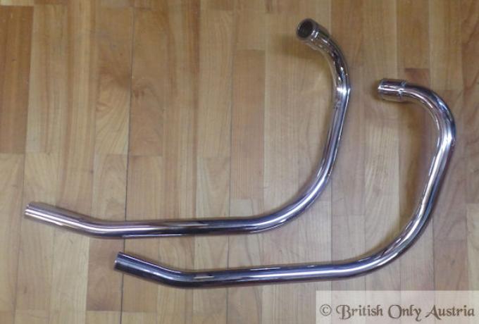 Norton Commando MKIIA 1 3/8" -35mm Auspuffrohre /Paar unbalanced