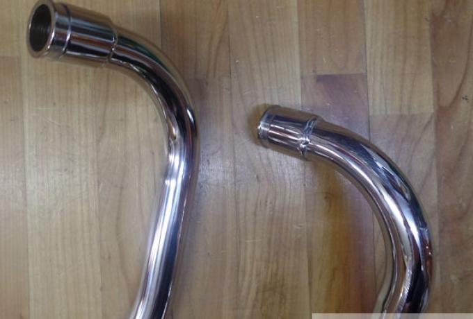 Norton Commando MKIIA 1 3/8" -35mm Auspuffrohre /Paar unbalanced