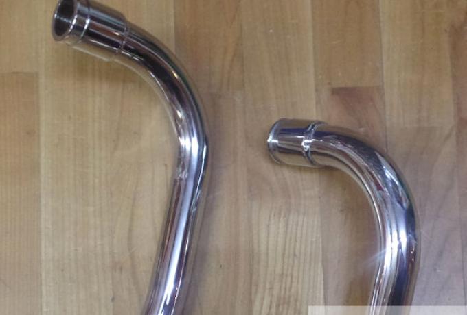 Norton Commando MKIIA 1 3/8" -35mm Auspuffrohre /Paar unbalanced