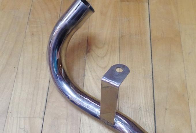 Swept Back Cup Auspuffrohr 1 3/8" NOS