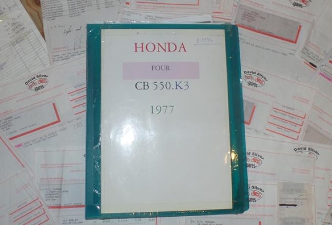 Honda CB550cc. K3 1977. X Henry Cole  UK TV