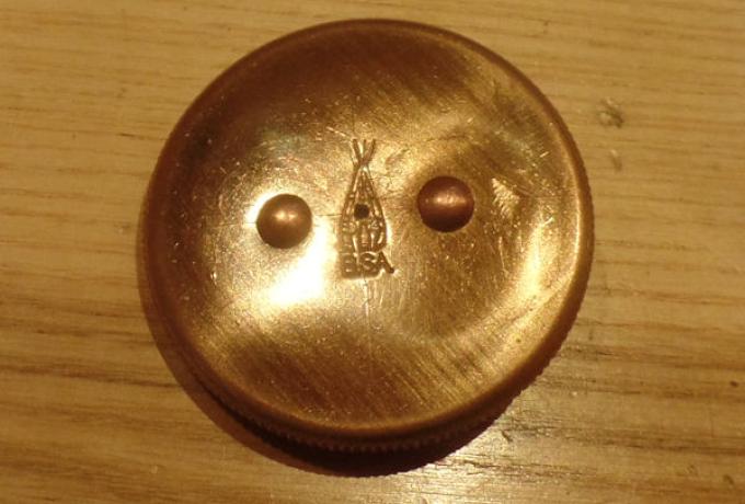 BSA Petrol Tank Cap 20's 2" - 50mm Brass
