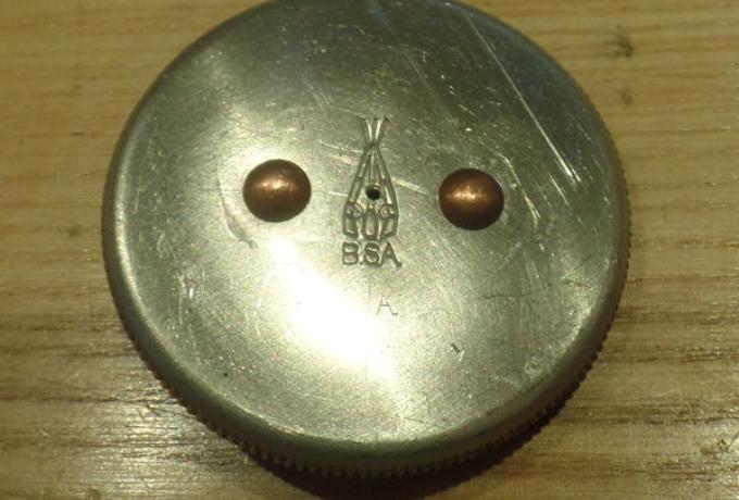 BSA Petrol Tank Cap 20's 2" - 50mm alloy