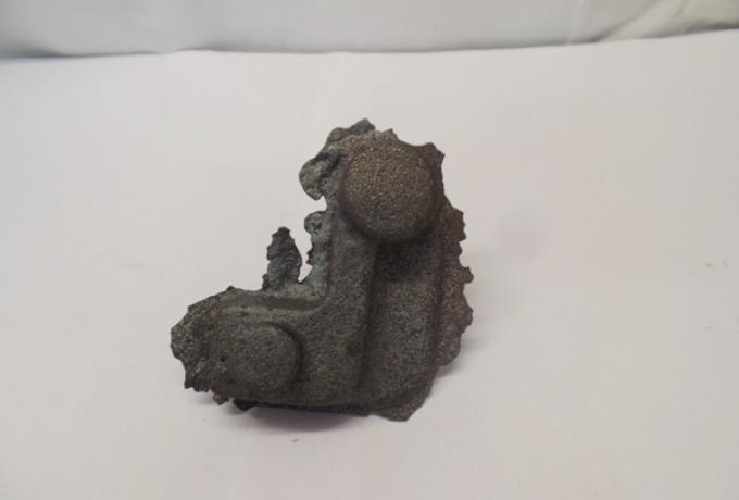 Rear Foot rest casting early. Brough Superior.