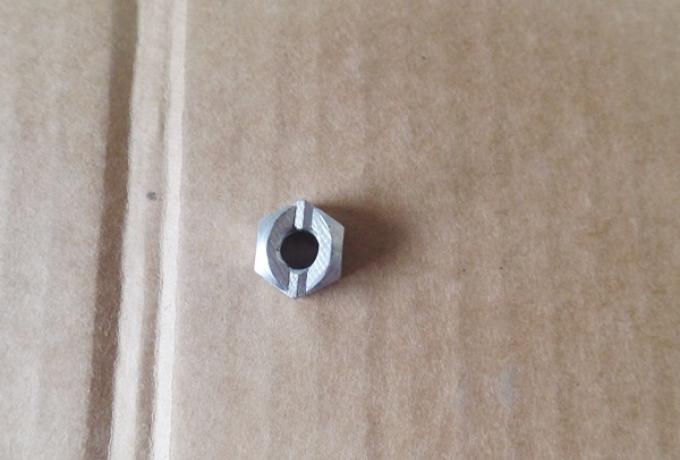 Steel nut for clutch and brake lever