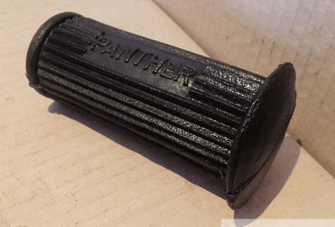 Panther Footrest Rubber with Logo/Pair