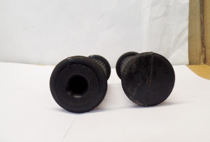 Universal Footrest Rubber closed/Pair 