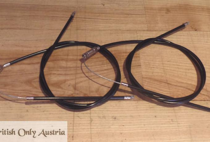 Triumph Bonneville T120 TT, BSA A50, A65 Throttle Cable /Pair