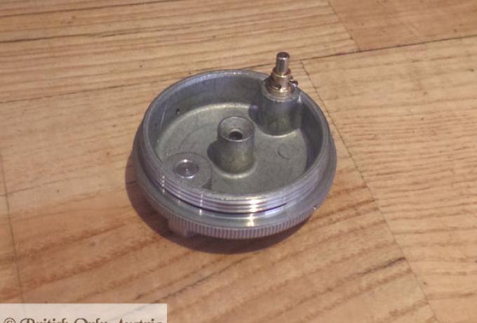 Amal Schwimmerkammerdeckel mit Tupfer Vergaser