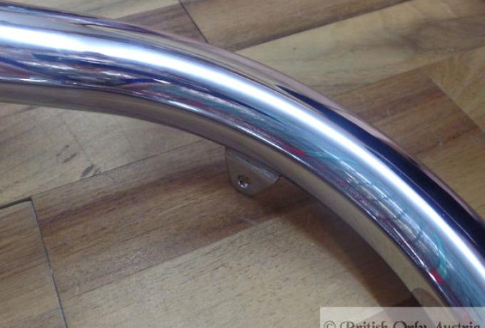 Triumph Exhaust Pipes 5T/6T pre Unit 1955-59 (Alt. Mod.) 1 3/4" /Pair