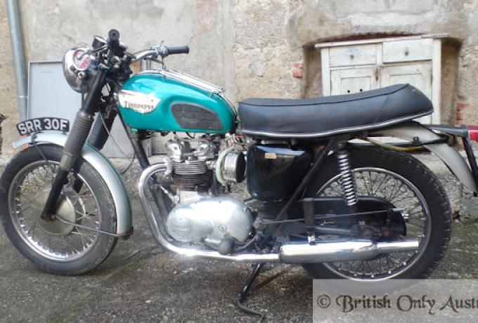 Triumph T100T 500cc 1968. UK Model.
