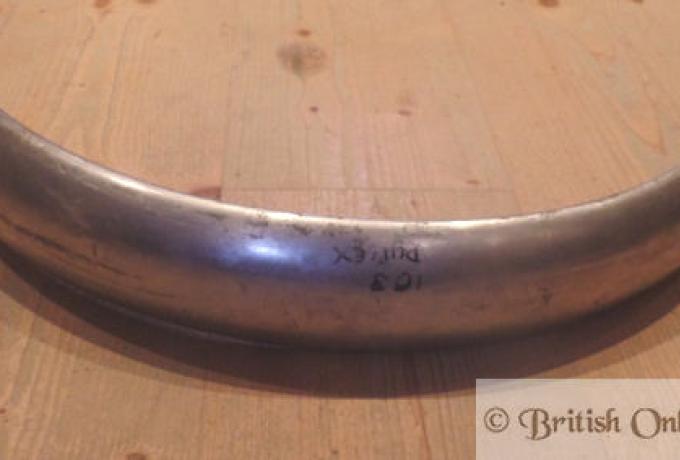 Alloy Mudguard not polished, 2nd Quality