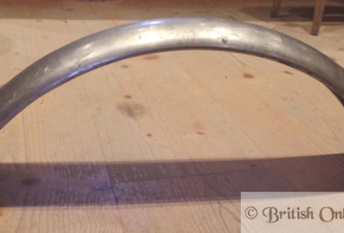 Alloy Mudguard not polished, 2nd Quality