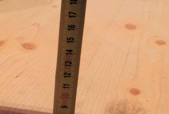 Alloy Mudguard not polished, 2nd Quality