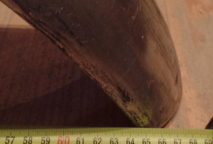 Alloy Mudguard not polished, 2nd Quality