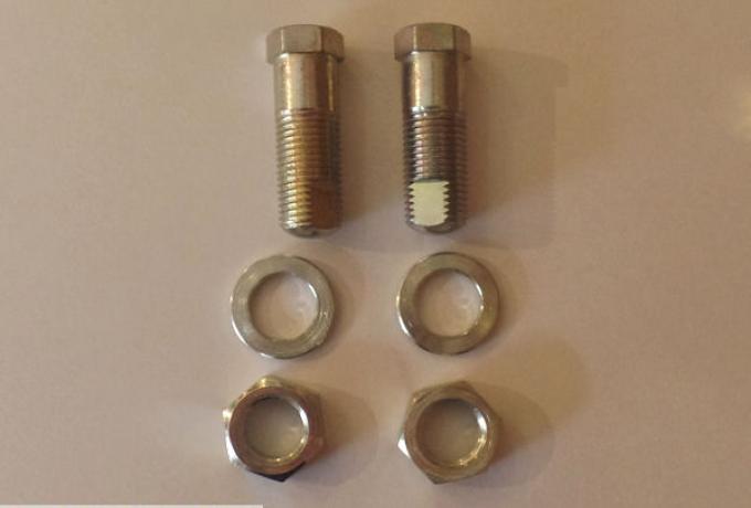 Triumph 6T, TR6, T120 Mainstand Mounting Set 1963-64
