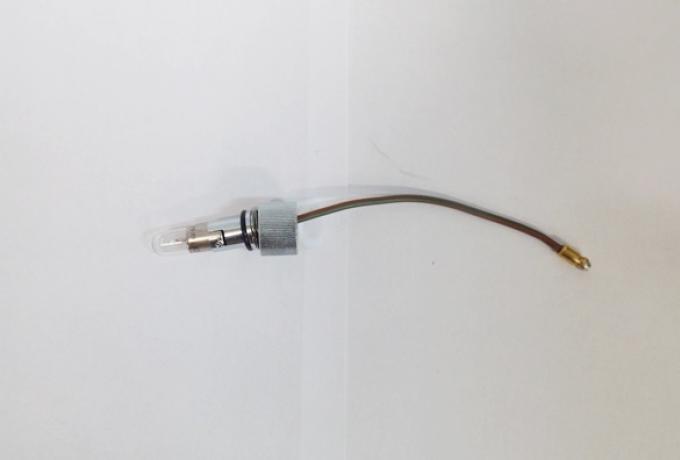 Fassung für Tachobeleuchtung chronometrisch mit Birne 6V