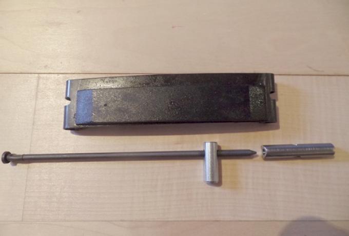 Triumph Kettenspanner Set einschl. Stange,Schraube/Zapfen