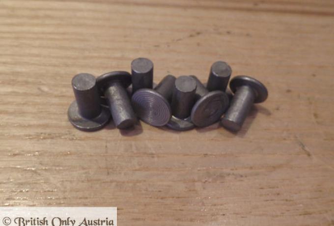 AJS/Matchless Rivets for Clutch Case and Chainwheel. Set of 8 