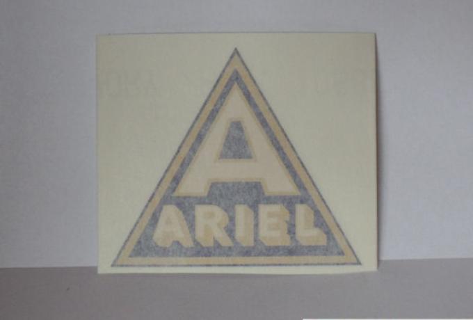 Ariel Sticker for Rear Mudguard and Sidecar Nose 1927