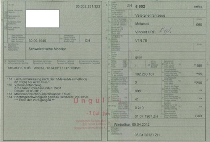 Vincent HRD Egli.Slater 1949