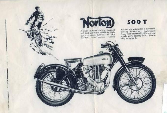 Norton 600 T Works Prototype 1949