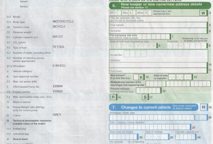 Norton Mercury 650cc 