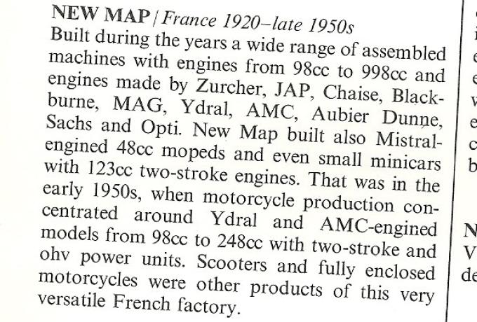 New-Map 350cc Jap OHV 1929