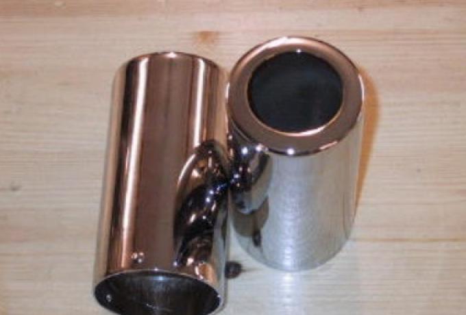 BSA Shockabsorber cover chrome /Pair