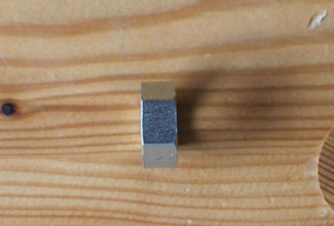 Velocette Timing Shaft Nut. LHT. 1/2" x 20TPI 