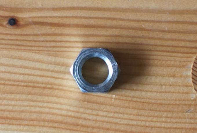 Velocette Timing Shaft Nut. LHT. 1/2" x 20TPI 