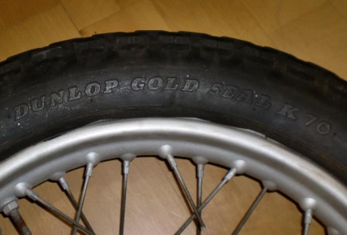 Wheel Dunlop Gold Seal K70 4.00 - 18 used