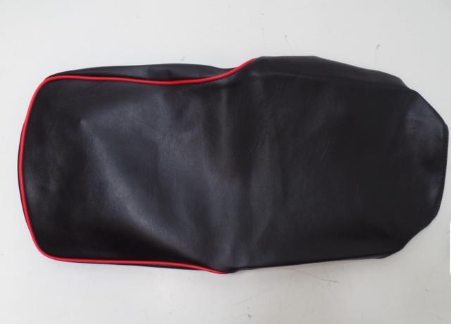 AMC Dual Seat Cover Red Piping 