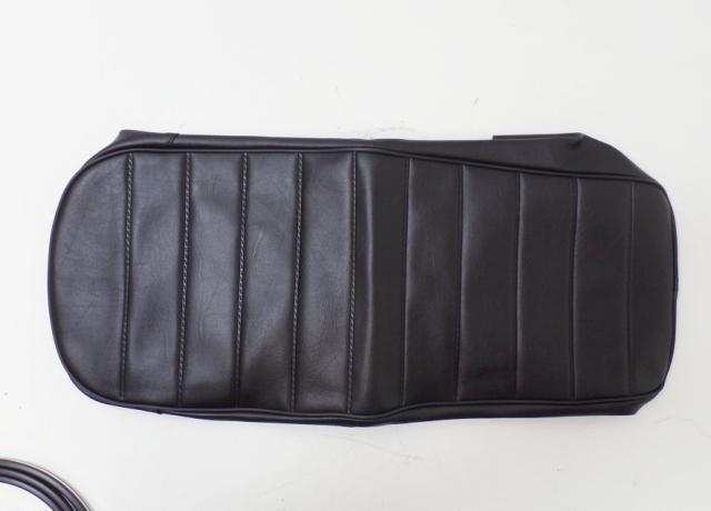 Norton Interstate 750 Dual Seat Cover Ribbed Black Top BS44