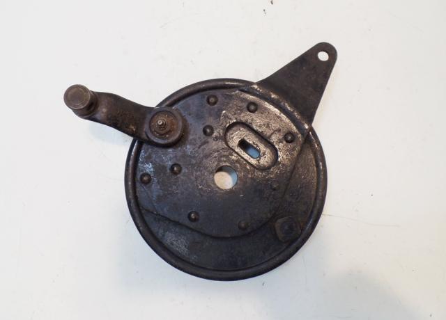 BSA Brake Plate with Brake Shoes used