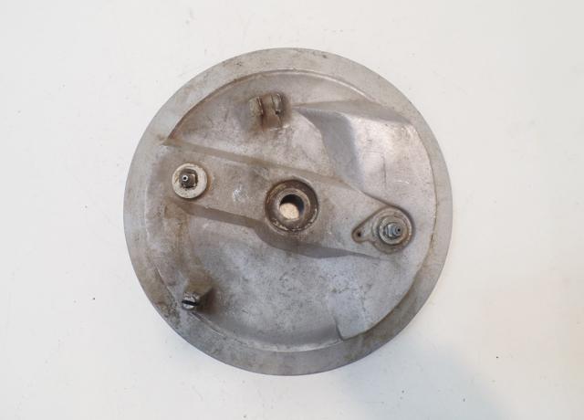 Triumph Brake Plate with Brake Shoes used