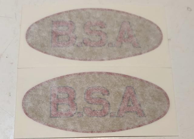 BSA Tank Transfer 1935/38 Pair