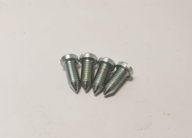 Triumph/BSA/AJS/Matchless Fixing Screw - Knee Pad/Rubber  Set of 4