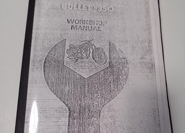 The Enfield India Ltd. Bullet -350 Workshop Manual