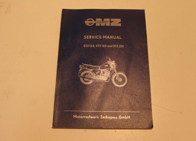 Service Manual ETZ 125, ETZ 150 and ETZ 251