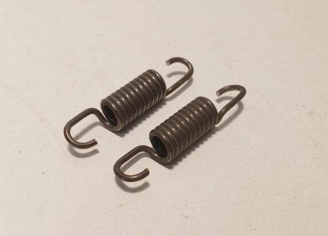 Norton Spring f. brakeshoe front  Set of 2