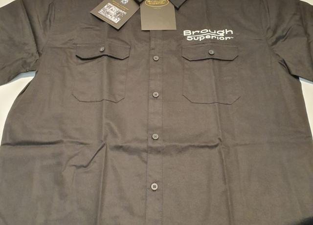 Brough Superior Workshirt  Black Large