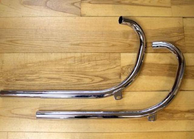 Matchless Exhaust Pipes  1963-67 1 5/8" / Pair