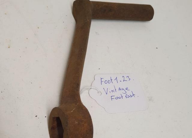 Vintage Footrest used