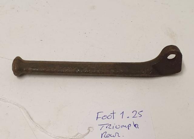 Triumph Rear Footrest used