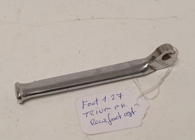 Triumph Rear Footrest used