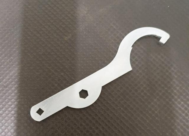 Norton "C" Spanner and Valve Adjuster Tool