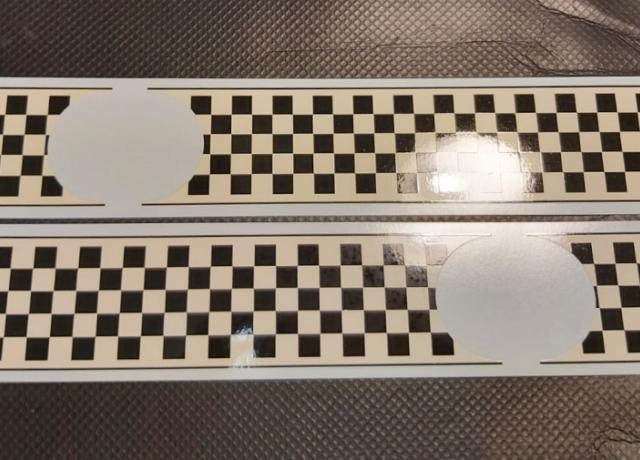 BSA Tank Top Transfer. 1967. Pair