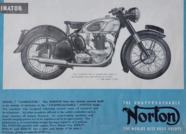 Norton Dominator Brochure